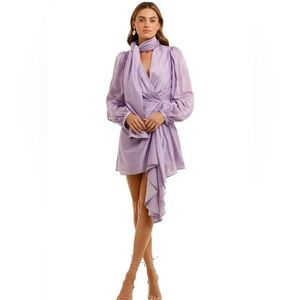 Acler Blackburn Dress - Lilac Gently used with defects and stains